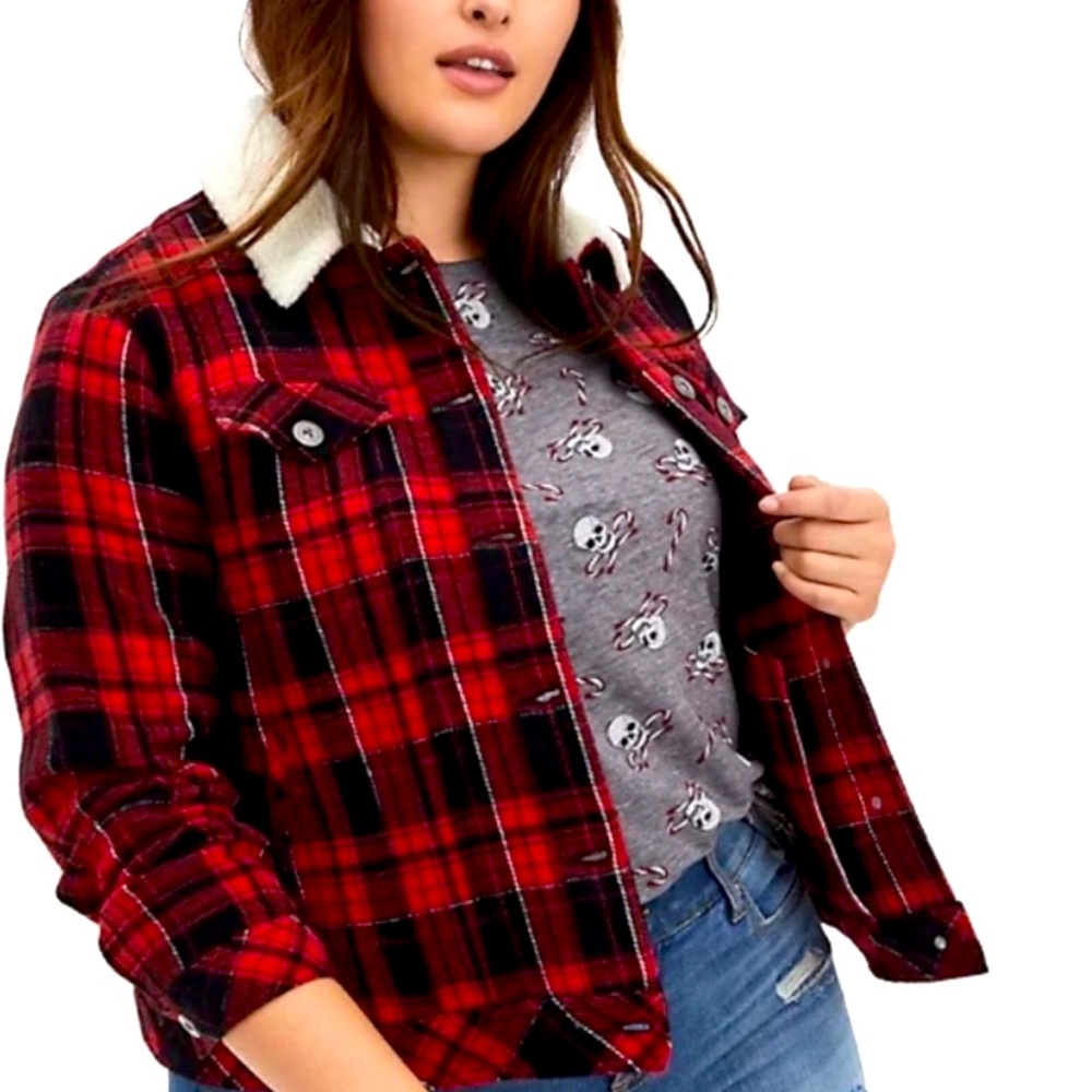 NWT: Torrid: trucker jacket